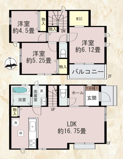 【間取り】 | 福岡市西区拾六町3丁目　B号棟（全2棟）【仲介手数料無料・0円】 | 平日、土日祝日もお好きな日時にご見学可能です。お気軽にお問合せ下さい。