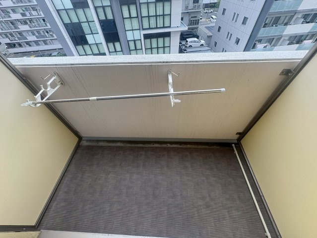 アリビオ江坂南金田のバルコニー
