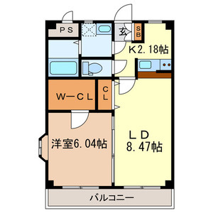 【間取り】 | クレールⅤ