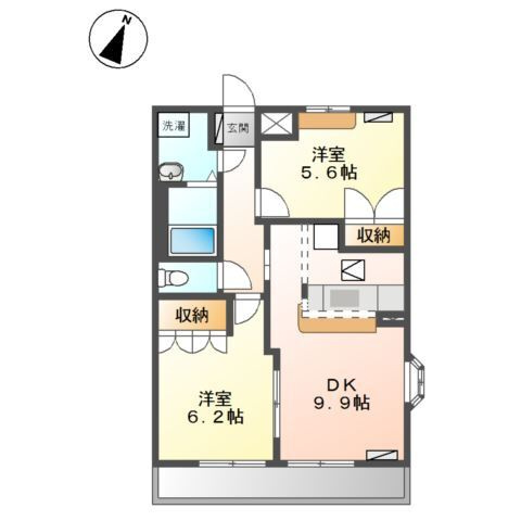 【仲介手数料：50％OFF】対象物件！の間取り