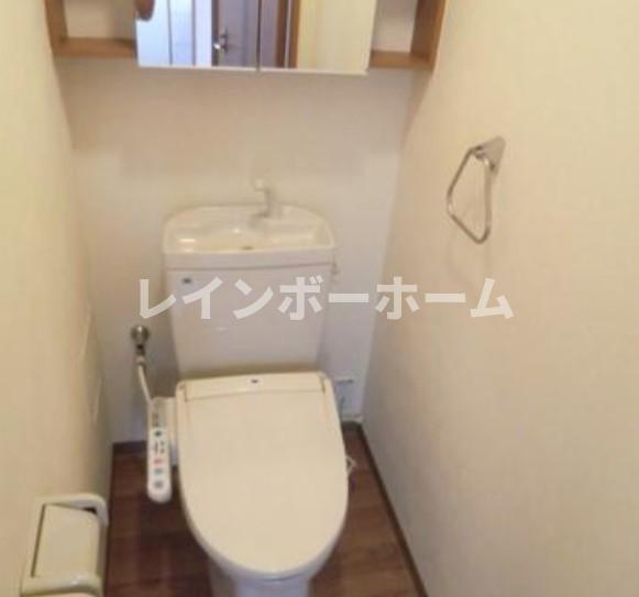 【仲介手数料：50％OFF】対象物件！のトイレ