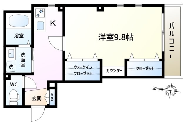 LOVE CATの間取り