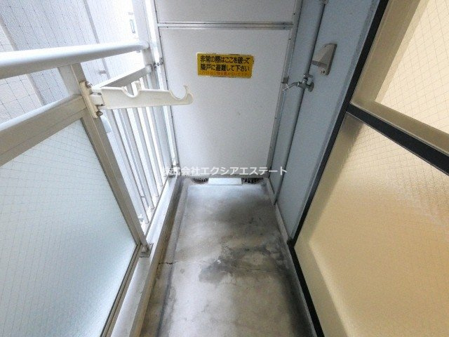 ネオコート天王寺のバルコニー