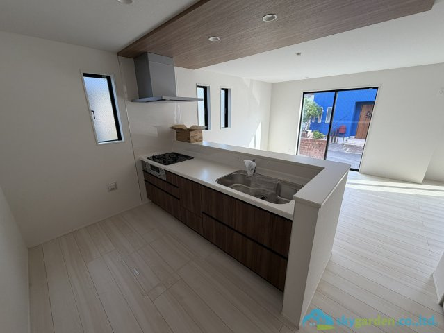 厚木市上落合2期　新築戸建　全3棟3号棟のキッチン