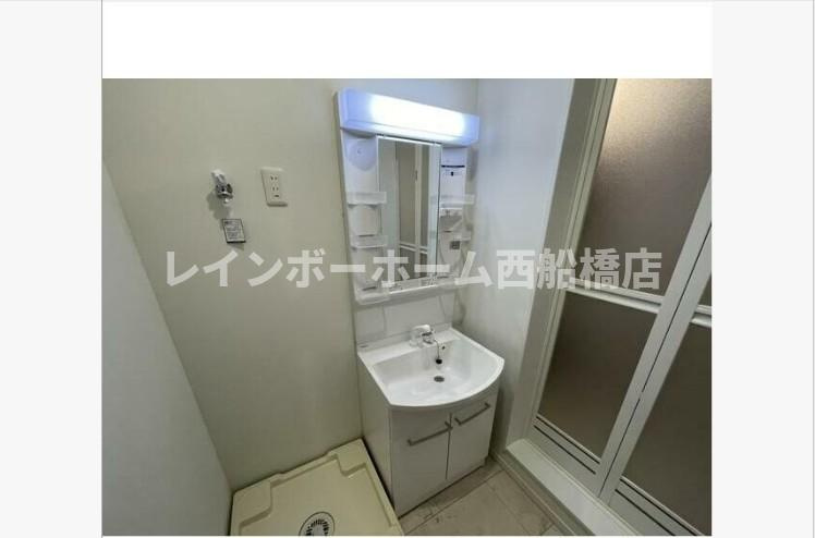 AJ南流山Secondの洗面所