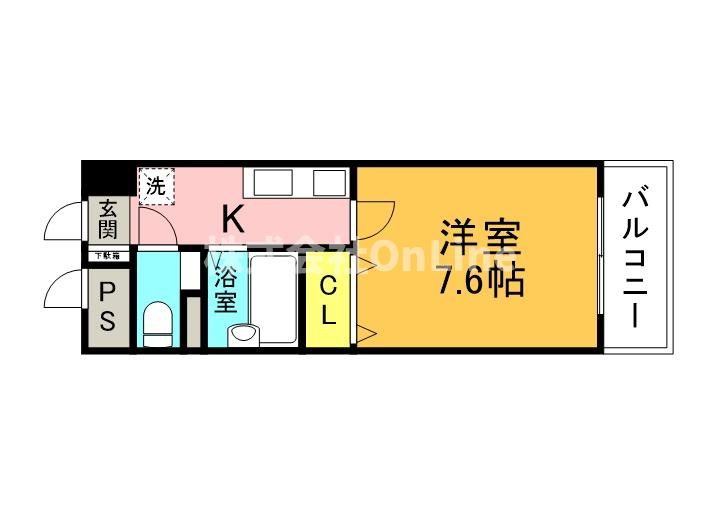 ヴィラハピネスの間取り