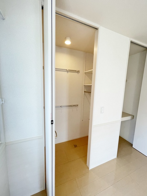 カナール田端の収納|ウォークインクローゼットです☆