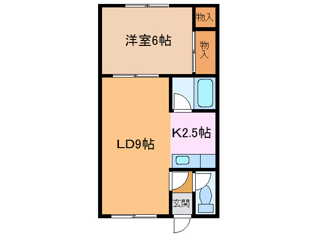 エスレイア西町の間取り