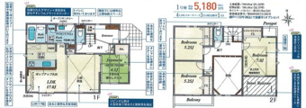 リビングからの吹き抜けにより開放的な空間を演出♪
明るい対面キッチンは一見の価値ありです！