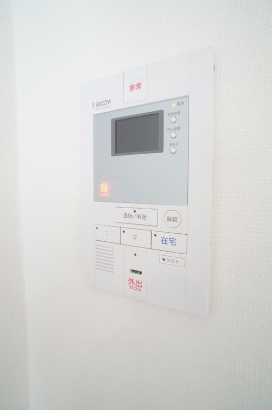 横浜市旭区中希望が丘のアパートのセキュリティ