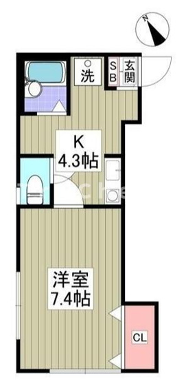 【間取り】 | ヴァンベール荻窪