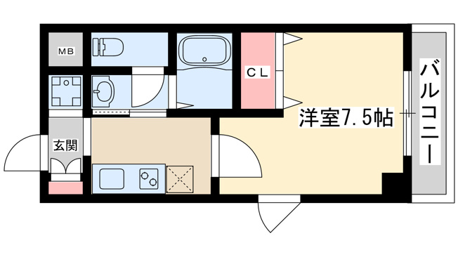 【間取り】 | ルミエール新大阪