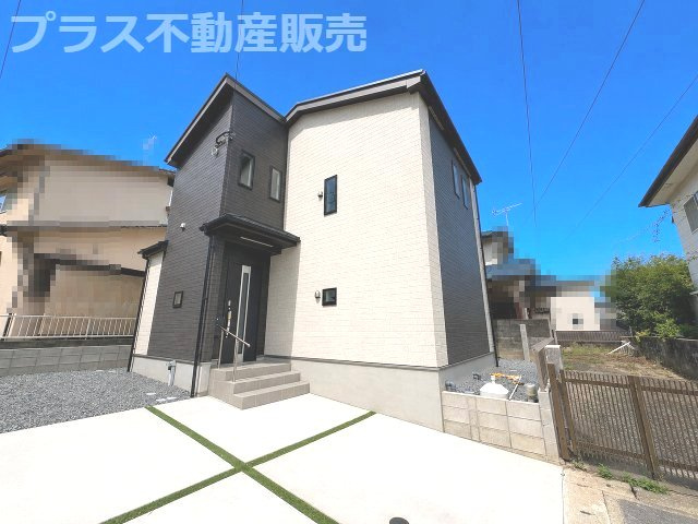 【外観】 | 大野城市緑ヶ丘3丁目　A号棟（全1棟）【仲介手数料無料・0円】 | 完成イメージの外観パースです。