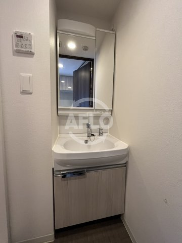 プレデコート北田辺の独立洗面台|プレデコート北田辺　独立洗面台