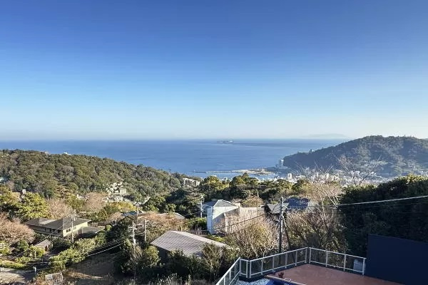 熱海市　西熱海町の展望