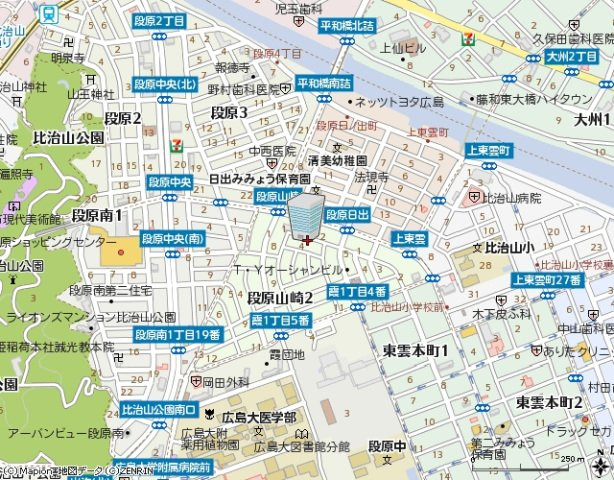 メゾン山城の地図