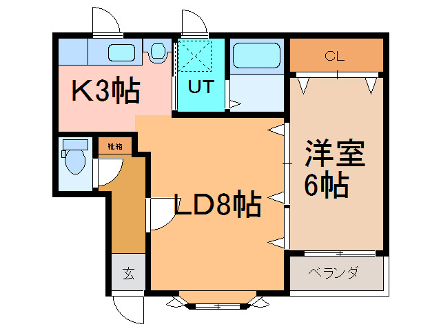 アビーロードの間取り