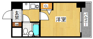 エスリード西宮の間取り
