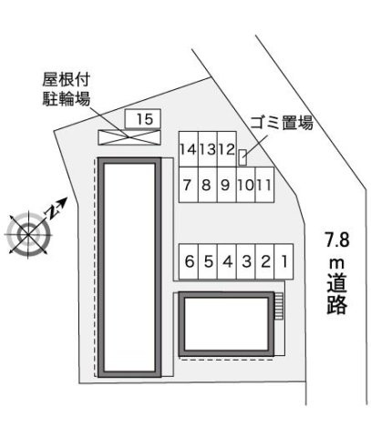 【エントランス】 | レオパレスウォームコーポ深阪