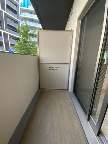 コンシェリア町屋のバルコニー