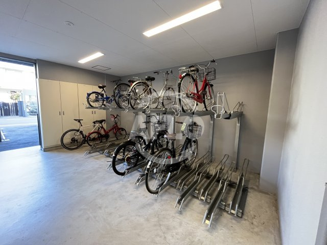 プレデコート北田辺のその他共用部分|プレデコート北田辺　駐輪場