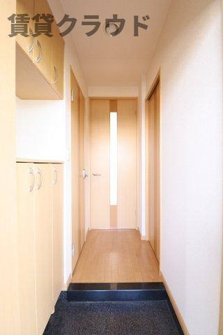 グランドソレイユの玄関|落ち着いた玄関です