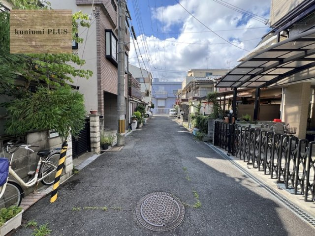 守口市藤田町2丁目の前面道路含む現地写真
