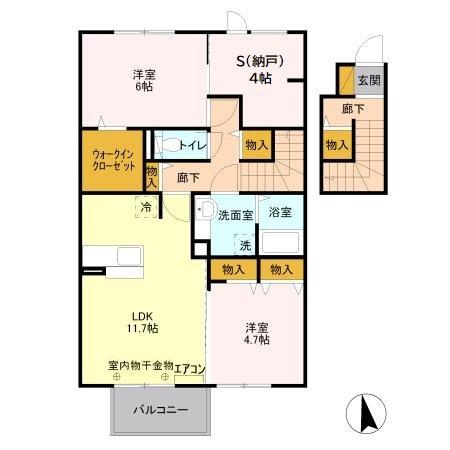 【間取り】 | シエルツリー Ⅲ