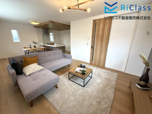 新築戸建　神戸市北区緑町２丁目1　1号棟の居間・リビング