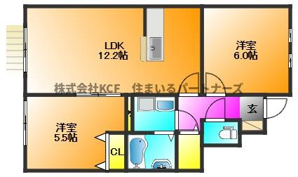 フォーゲルの間取り