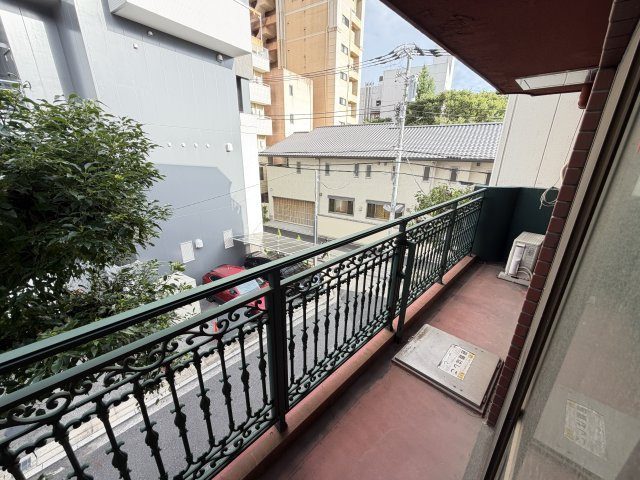 ブリックハイツのバルコニー