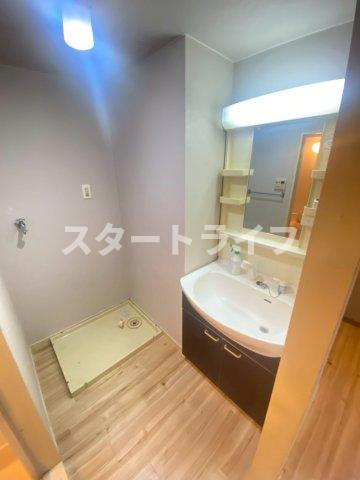 大阪市淀川区十八条３丁目の賃貸マンションの洗面所