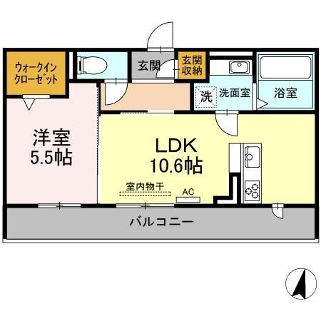 ヴィラージュ　　刈谷市近郊の賃貸はクラスホーム刈谷店の間取り