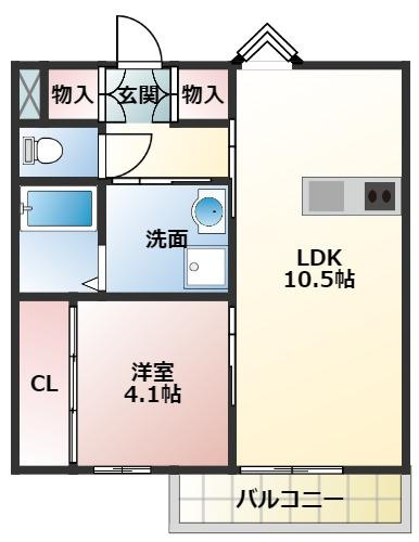 【間取り】 | グリーンハイツM