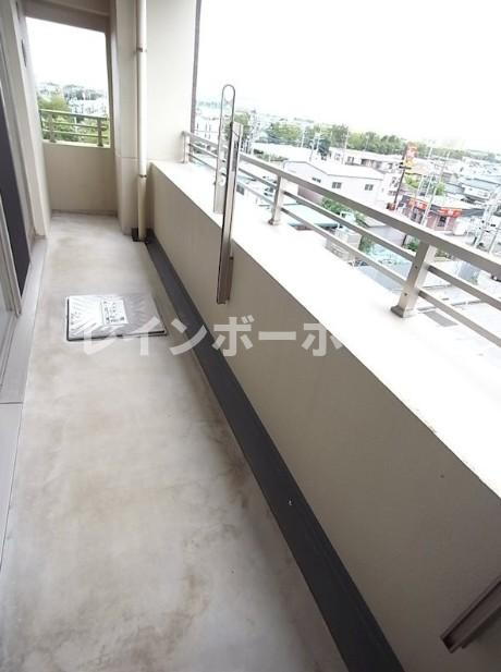 【仲介手数料：50％OFF】対象物件！のバルコニー