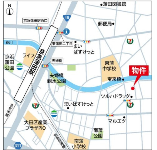 TOKYO HANEDA southの地図