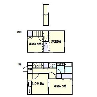 【間取り】 | 千草台戸建３７－４