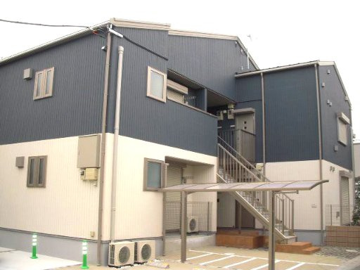 松戸市樋野口のアパートの外観