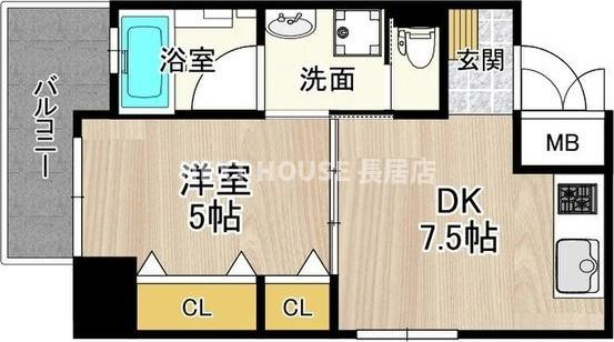 CITY　SPIRE日本橋高津の間取り