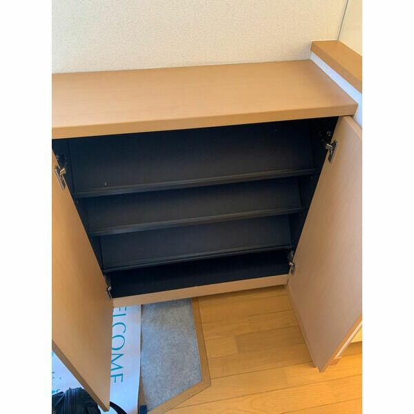 グランシャレー島根Ⅲの玄関