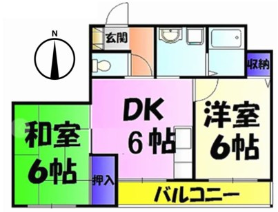 グランフィール稲毛の間取り