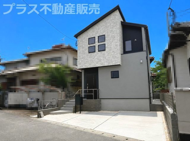 【外観】 | 福岡市早良区内野6丁目　1号棟（全1棟）【仲介手数料無料・0円】 | 現地写真。同じ物件を見るなら、プラス不動産販売にお任せ下さい。