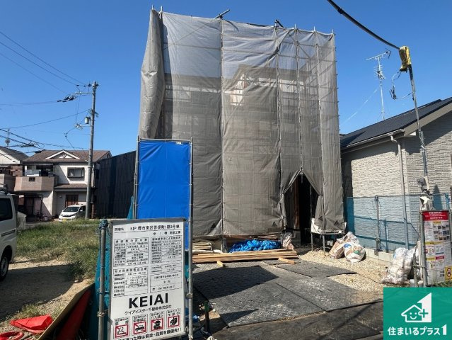 堺市東区菩提町　第1期　新築一戸建ての外観|現在建築中！落ち着いた街並みで新生活を始めることが出来そう！周辺の物件も併せてご紹介させて頂きます！