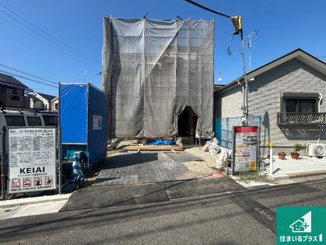 堺市東区菩提町　第1期　新築一戸建ての外観|現在建築中！落ち着いた街並みで新生活を始めることが出来そう！周辺の物件も併せてご紹介させて頂きます！