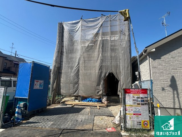 堺市東区菩提町　第1期　新築一戸建ての外観|現在建築中！落ち着いた街並みで新生活を始めることが出来そう！周辺の物件も併せてご紹介させて頂きます！