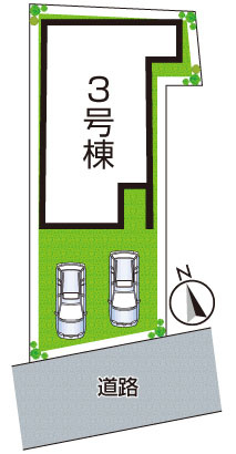 堺市東区菩提町　第1期　新築一戸建ての区画図|全3区画