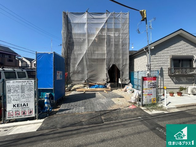堺市東区菩提町　第1期　新築一戸建ての外観|現在建築中！落ち着いた街並みで新生活を始めることが出来そう！周辺の物件も併せてご紹介させて頂きます！