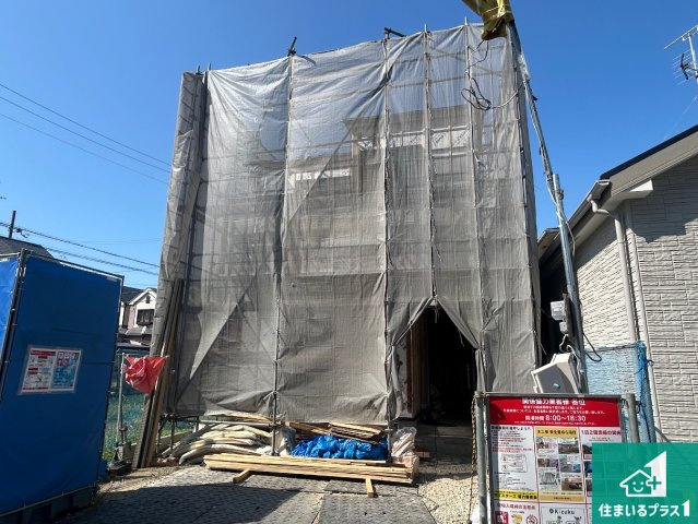 堺市東区菩提町　第1期　新築一戸建ての外観|現在建築中！落ち着いた街並みで新生活を始めることが出来そう！周辺の物件も併せてご紹介させて頂きます！