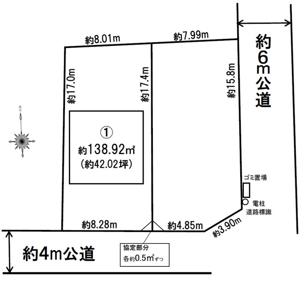 【土地図】 | 松戸市五香32期　全2区画
