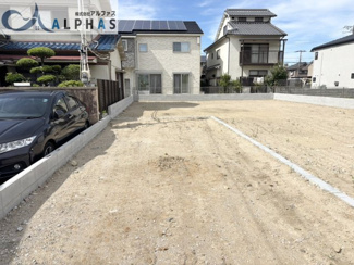 【外観】 | 明石市上ノ丸一丁目　新築戸建 | ◆令和8年11月完成予定♪
■南向き♪陽当たり通風良好♪